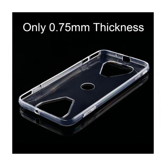 FUNDA SILICONA TPU PARA XIAOMI BLACK SHARK 3 PRO TRANSPARENTE