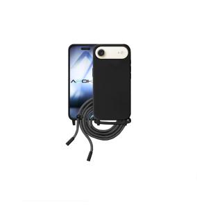 Funda suave con Cordon para iPhone 17 Air negro