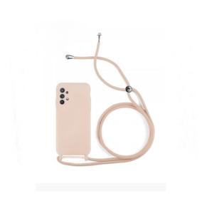 FUNDA SUAVE CON CORDON PARA SAMSUNG GALAXY A33 ROSA