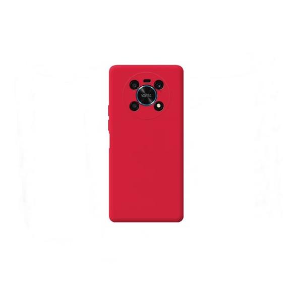 Funda suave para Huawei Honor Magic 4 Lite / X9 Lite rojo