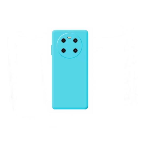 Funda suave para Huawei Honor X9 / 5G azul turquesa