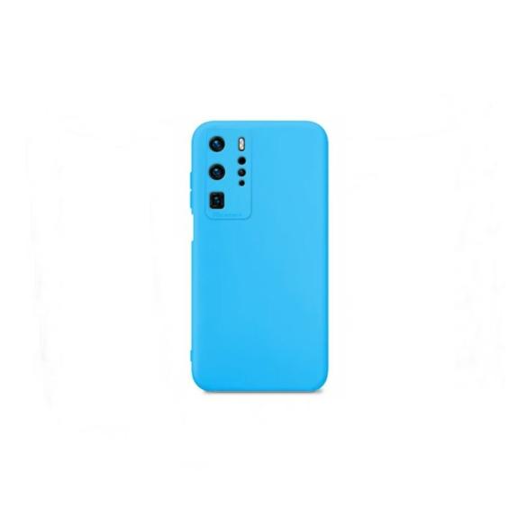 Funda suave para Huawei P40 Pro azul