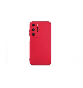 Funda suave para Huawei P50 Pro rojo