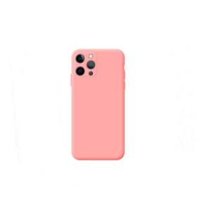 Funda suave para iPhone 11 Pro Max rosa claro
