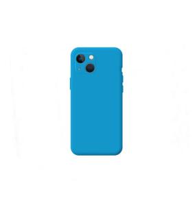 Funda suave para iPhone 13 azul