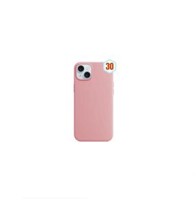 Funda suave para iPhone 13 rosa