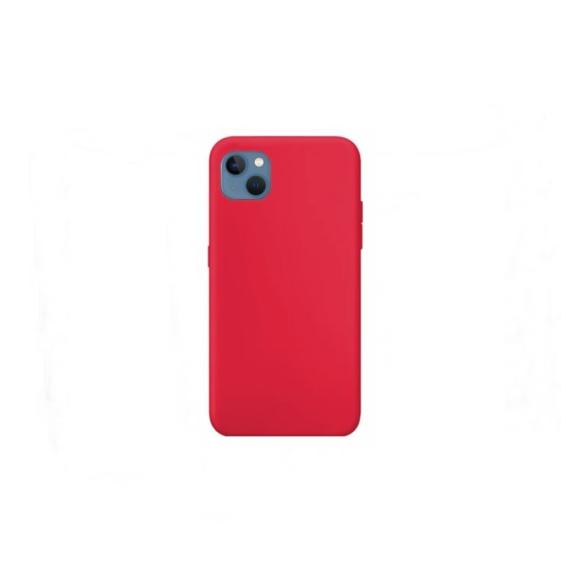 Funda suave para iPhone 14 Plus rojo