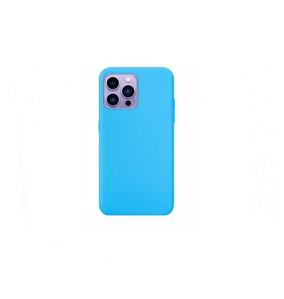 Funda suave para iPhone 14 Pro azul