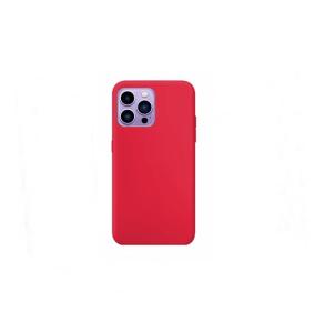 Funda suave para iPhone 14 Pro rojo