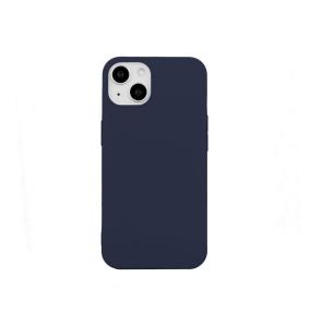 Funda suave para iPhone 15 Plus azul