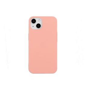 Funda suave para iPhone 15 Plus rosa