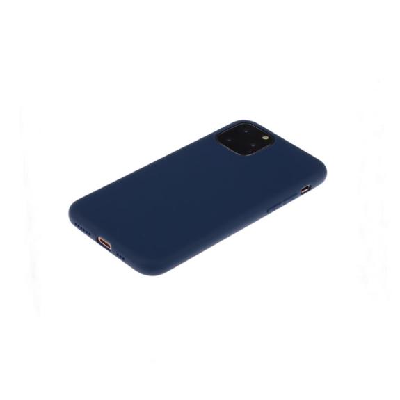 Funda suave para iPhone 15 Pro azul