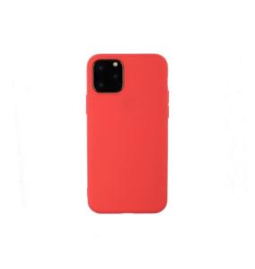 Funda suave para iPhone 15 Pro Max rojo