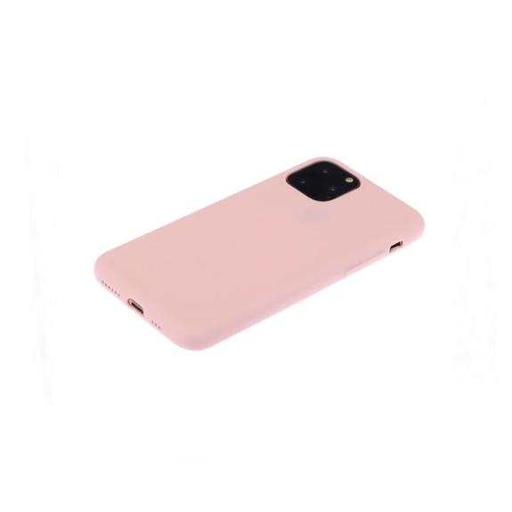 Funda suave para iPhone 15 Pro Max rosa