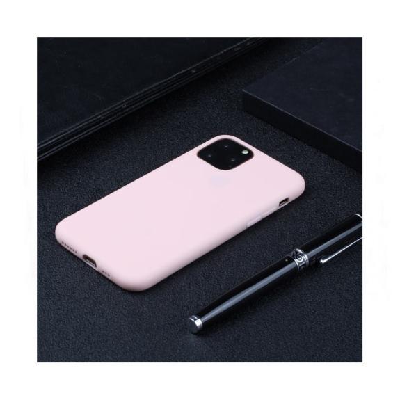 Funda suave para iPhone 15 Pro Max rosa