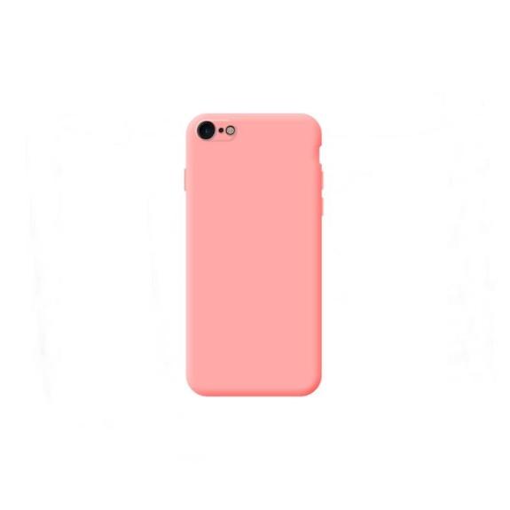 Funda suave para iPhone 7 / 8 / SE 2020 rosa