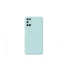 Funda suave para Oppo A52 / A72 azul turquesa