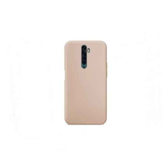 Funda suave para Oppo Reno2 rosa claro