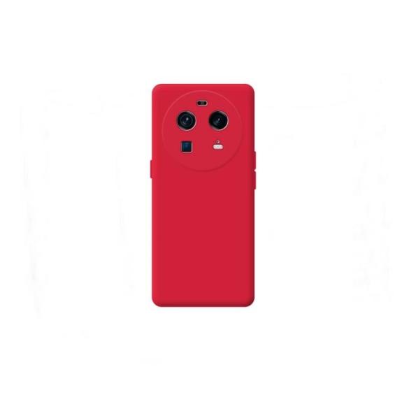 Funda suave para Oppo X6 Pro rojo