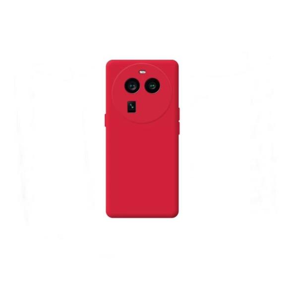 Funda suave para Oppo X6 rojo