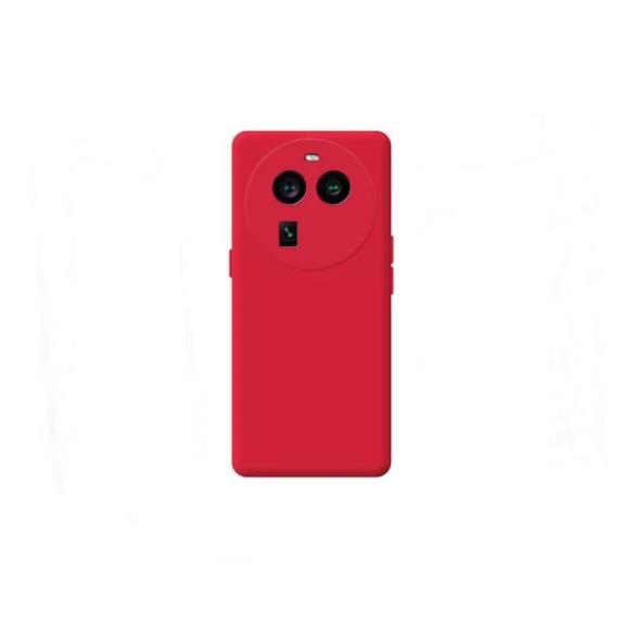 Funda suave para Oppo X6 rojo