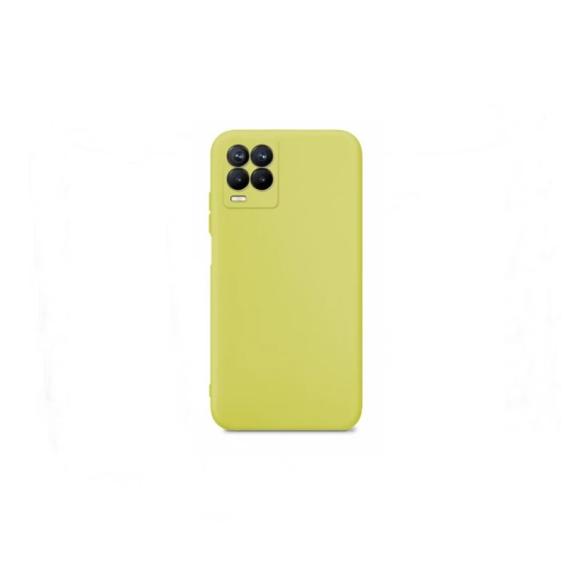 Funda suave para Realme 8 amarillo