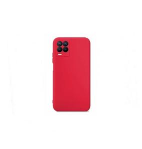 Funda suave para Realme 8 rojo