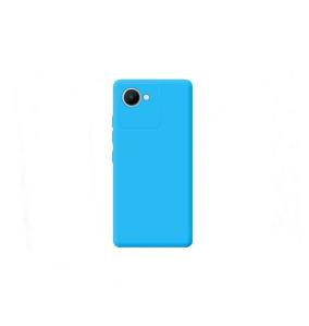 Funda suave para Realme C30 azul