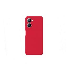 Funda suave para Realme C33 rojo