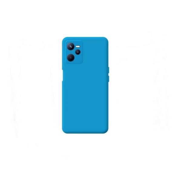 Funda suave para Realme C35 azul