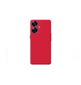 Funda suave para Realme C55 rojo