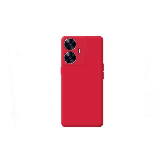 Funda suave para Realme C55 rojo