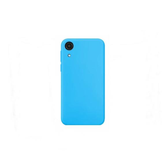 Funda suave para Samsung Galaxy A03 Core azul