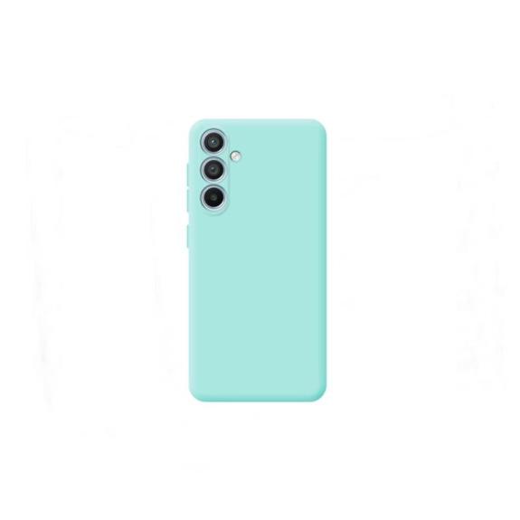 Funda suave para Samsung Galaxy A34 5G azul turquesa