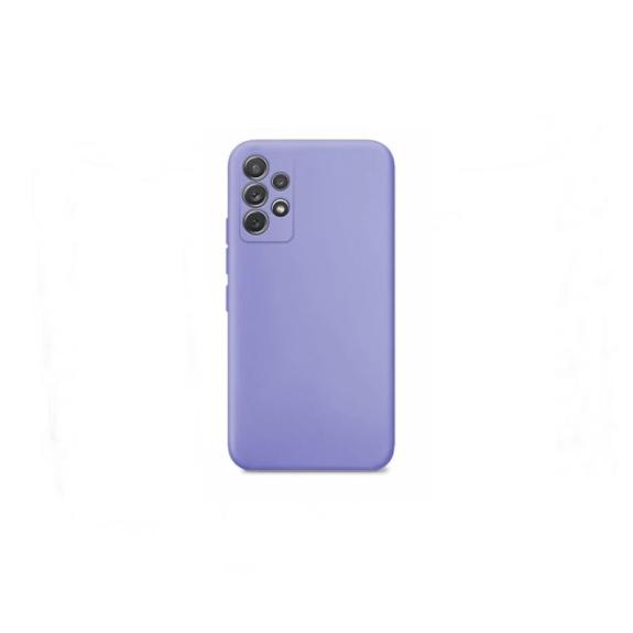 Funda suave para Samsung Galaxy A52 morado