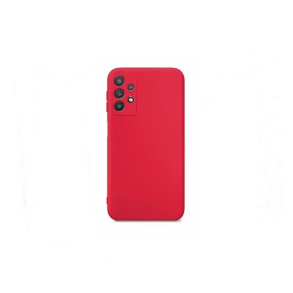 Funda suave para Samsung Galaxy A73 5G rojo