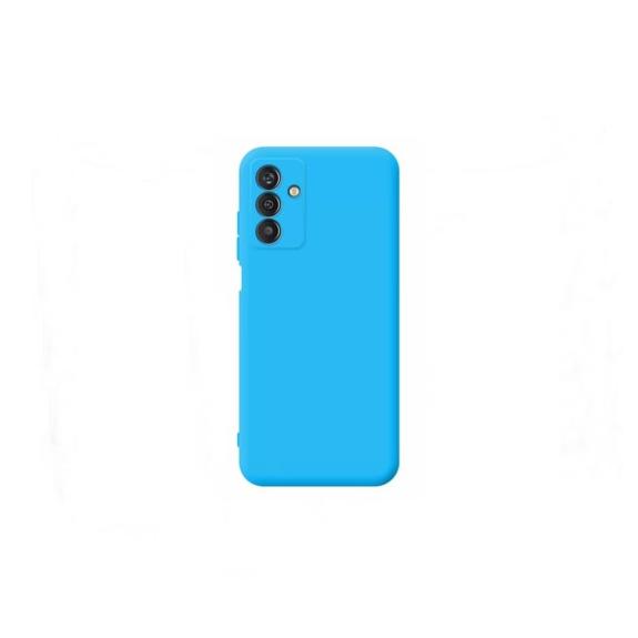 Funda suave para Samsung Galaxy M23 5G azul