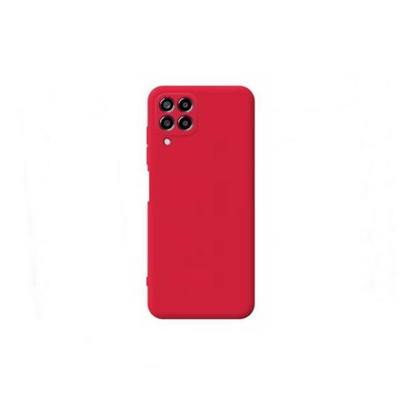 Funda suave para Samsung Galaxy M33 5G rojo