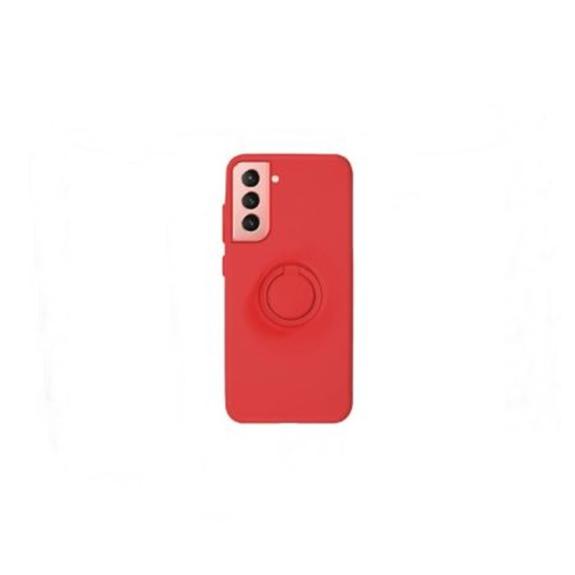 Funda suave para Samsung Galaxy S22 plus rojo