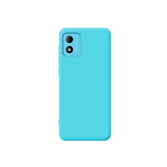 Funda suave para TCL 305i azul turquesa