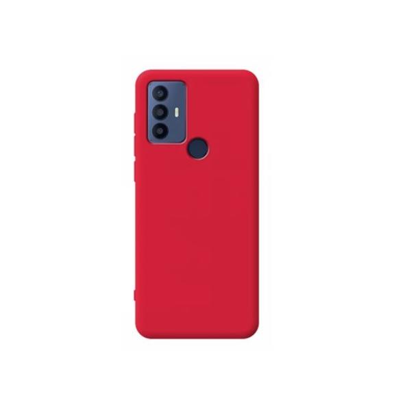 Funda suave para TCL 30SE rojo