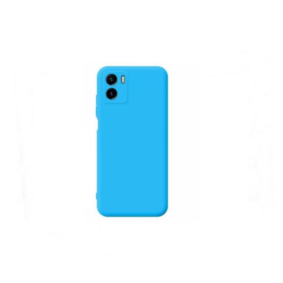 Funda suave para Vivo Y01 azul