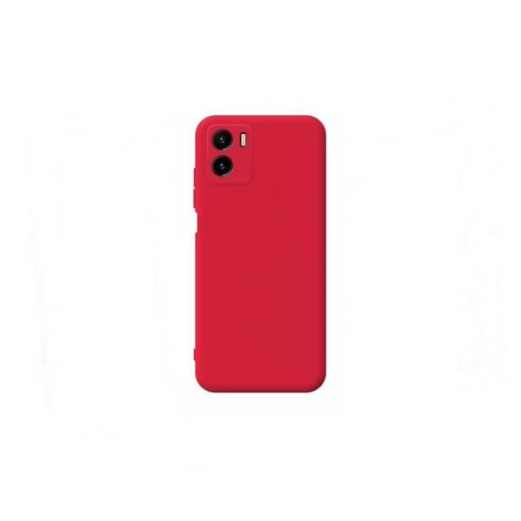 Funda suave para Vivo Y01 rojo