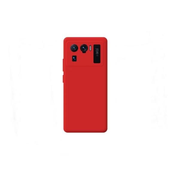 Funda suave para Xiaomi Mi 11 Ultra rojo