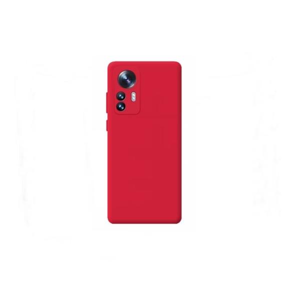 Funda suave para Xiaomi 12 / 12X rojo