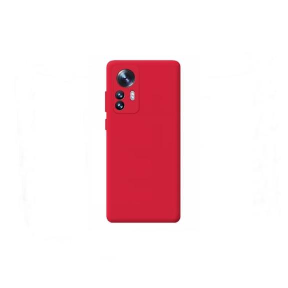 Funda suave para Xiaomi 12 Lite rojo
