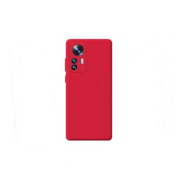 Funda suave para Xiaomi 12 Pro rojo