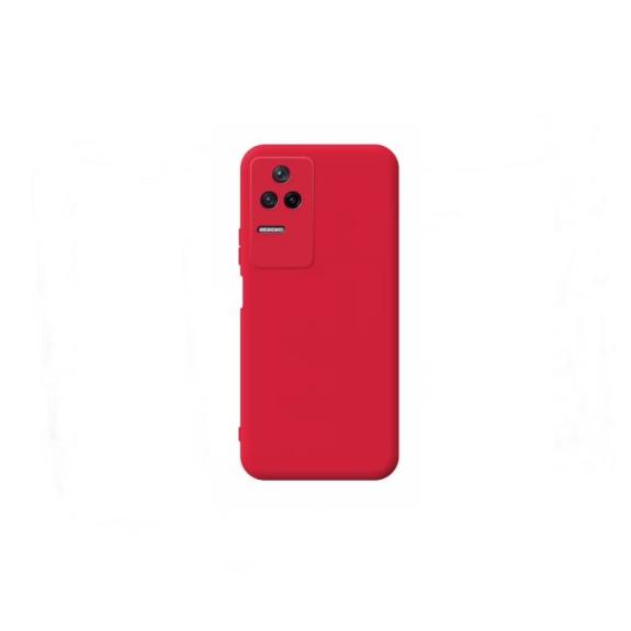 Funda suave para Xiaomi Pocophone F4 rojo
