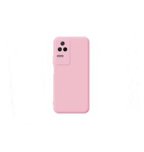 Funda suave para Xiaomi Pocophone F4 rosa