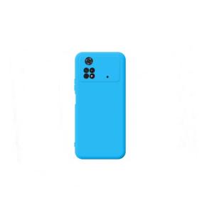 Funda suave para Xiaomi Pocophone M4 Pro 4G azul